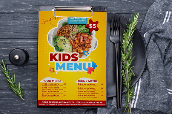 Restaurant Menu