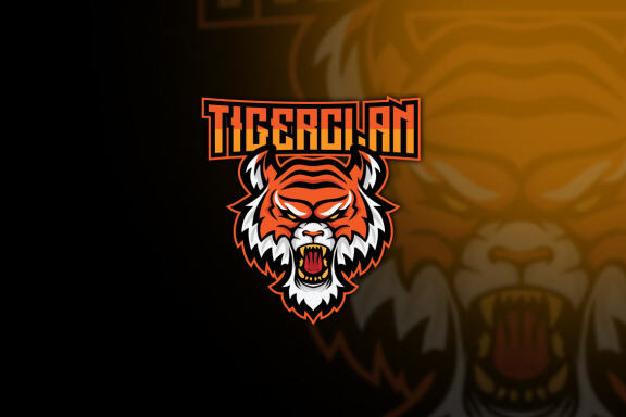 Tiger Clan Esport Logo Template