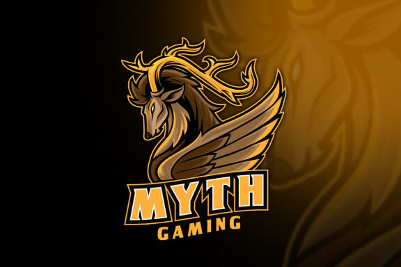 Deer Myth Esport Logo Template