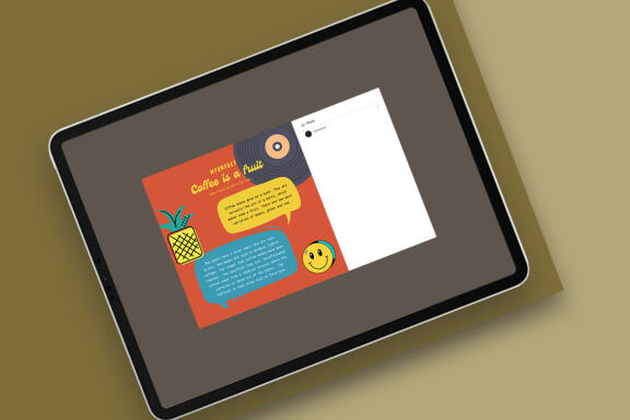 Coffee Shop Content Instagram | CANVA Template