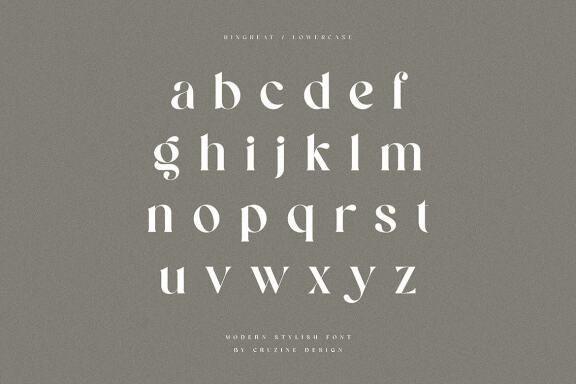 Ringreat Decorative Serif Font