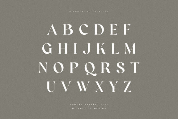 Ringreat Decorative Serif Font