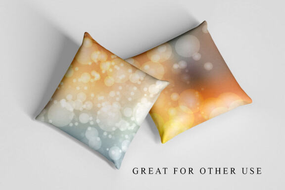 Digital paper bokeh texture gradient color orange