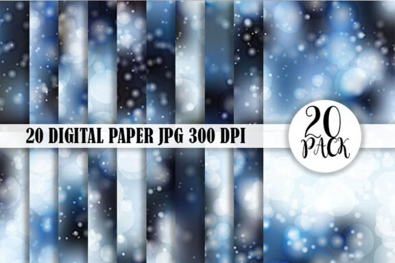 Digital paper bokeh texture gradient rust color