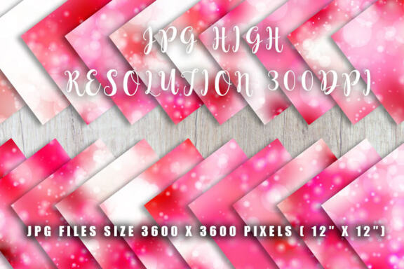 Digital paper bokeh texture gradient pink color