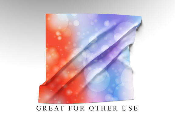 Digital paper bokeh texture gradient blue orange color