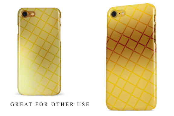 Digital paper grid line pattern with gradient gold color