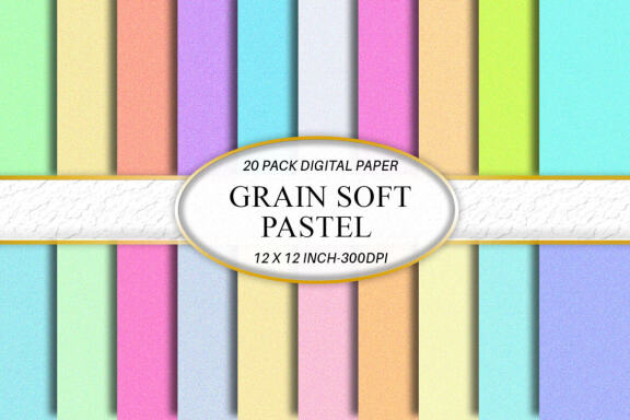Digital paper grain texture pastel color