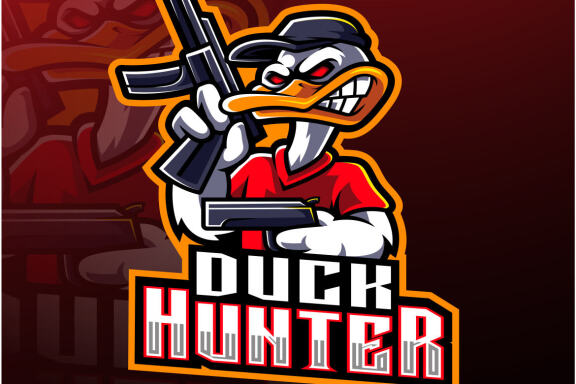 Duck Hunter Esport Mascot
