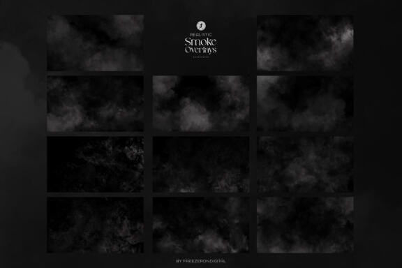 Realistic Smoke Overlays Vol. 1