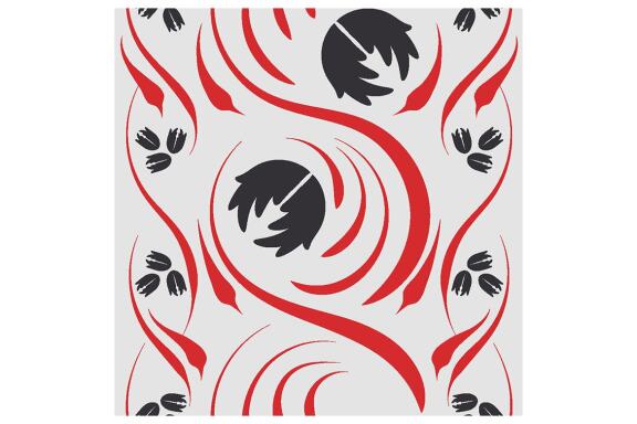 Folk Flowers Pattern Floral Print Ethnic Art