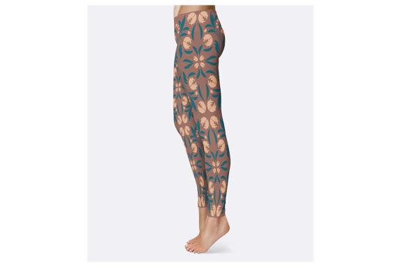 Folk Flowers Pattern Floral Print Ethnic Art