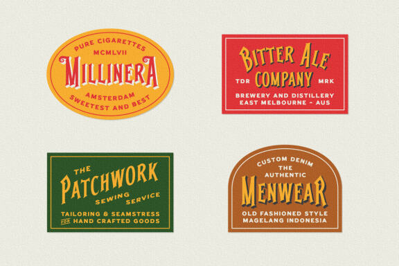 Renthouse - Vintage Display Font Duo
