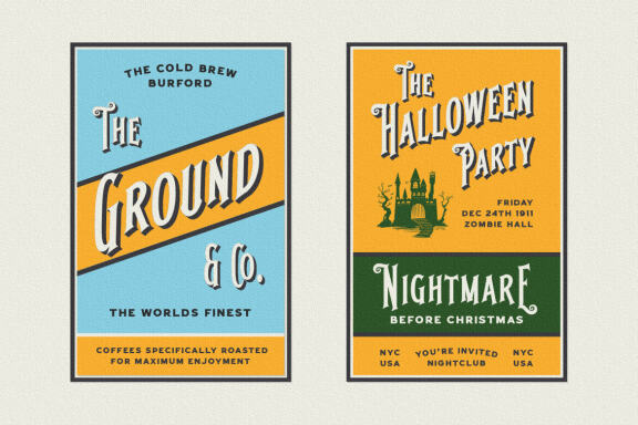 Renthouse - Vintage Display Font Duo