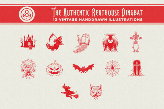 Renthouse - Vintage Display Font Duo