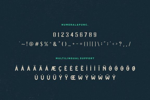 Graphite Layered Font