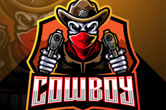 Cowboy Esport Mascot