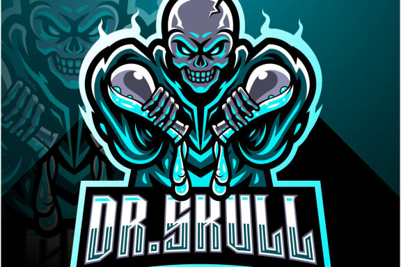 Doctor Skull Esport Mascot