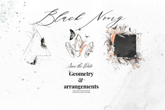 "Black Noory" collection 70 PNG