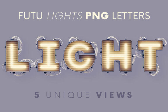 Futu Lights - 3D Lettering