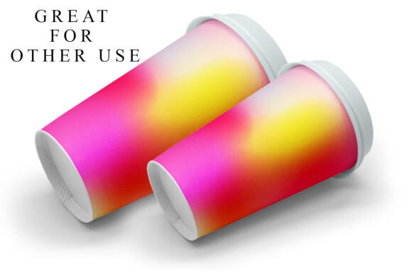 Digital paper gradient bright colorful