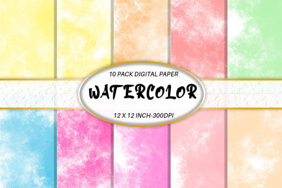 Digital paper grunge watercolor texture background