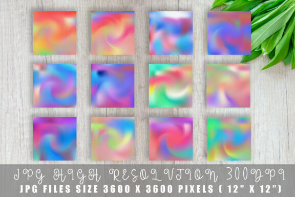 Digital paper wave texture with gradient blur color background
