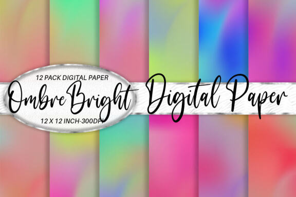 Digital paper wave texture with gradient blur color background