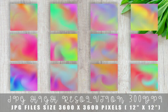 Digital paper wave texture with gradient blur color background