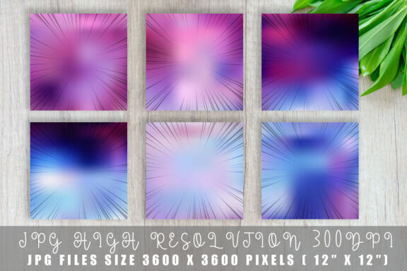 Digital paper speed line texture with gradient purple color background