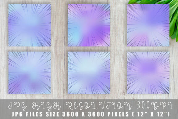 Digital paper speed line texture with gradient unicorn color background