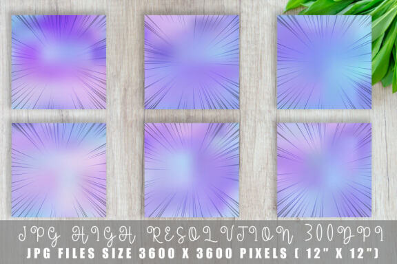 Digital paper speed line texture with gradient unicorn color background