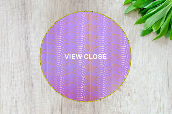 Digital paper Art deco pattern with gradient unicorn color background