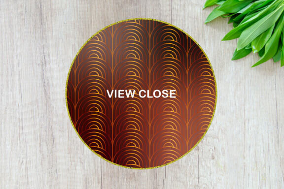 Digital paper Art deco pattern with gradient brown color background