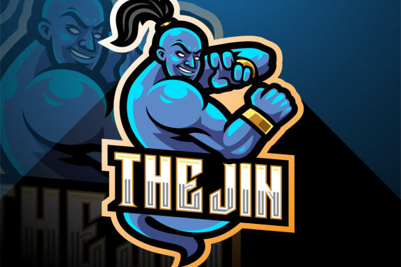 Genie Esport Mascot 