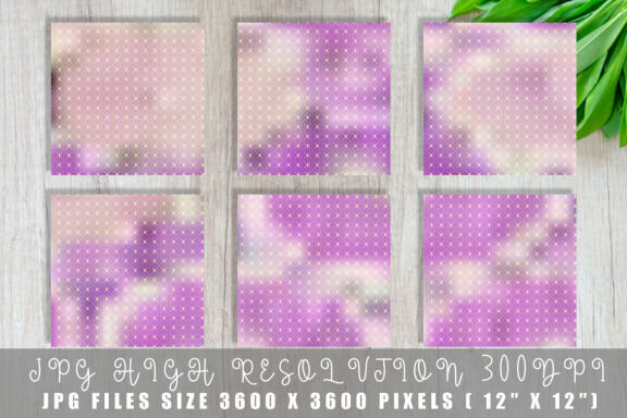 Digital paper gold grid pattern with gradient pink color background