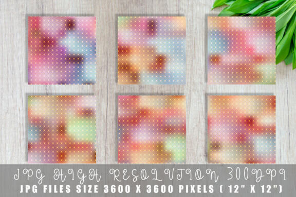 Digital paper gold grid pattern with gradient pastel color background