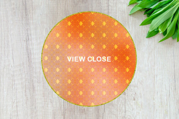 Digital paper gold grid pattern with gradient orange color background
