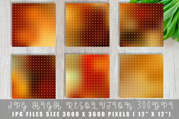 Gold Grid Pattern with Gradient - FREE Digital Papers