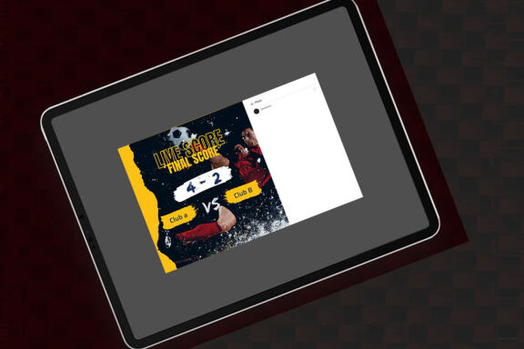 Football Content Instagram | CANVA Template