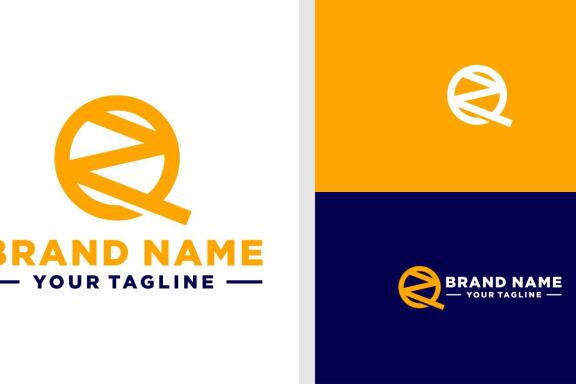 QZ LOGO MONOGRAM SIMPLE EDITABLE