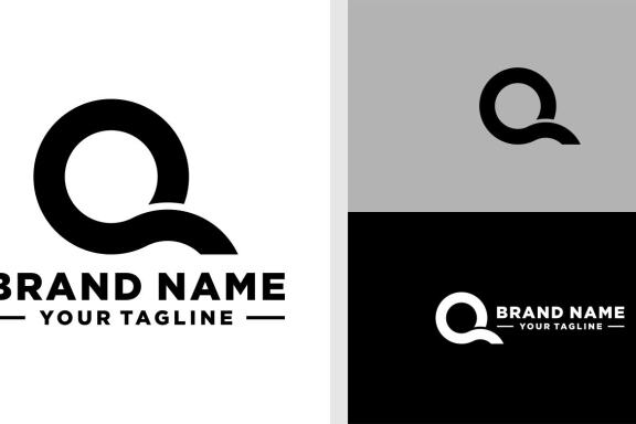 LETTER Q LOGO MONOGRAM ELEGANT EDITABLE