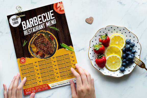 Barbecue Menu