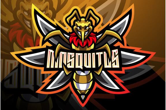 Mosquito Esport Mascot 