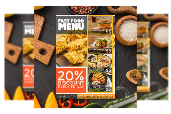Restaurant Food Menu