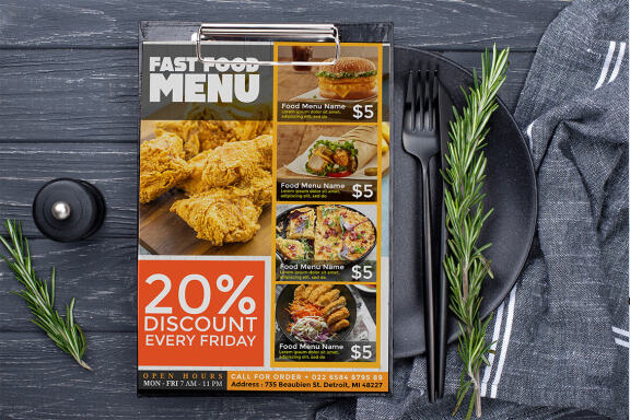 Restaurant Food Menu