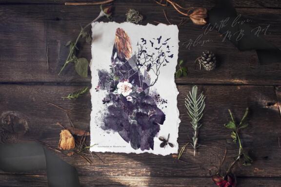 4 Rustic Stand Out Scenes or Mock-ups