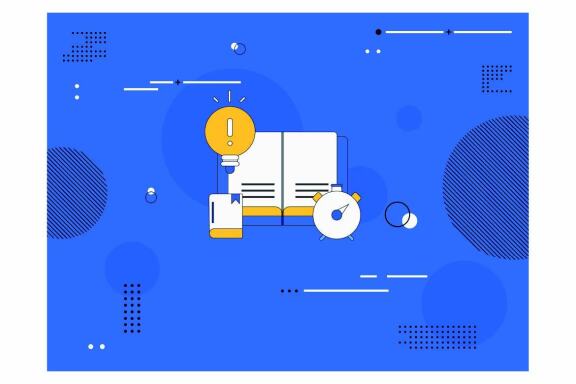 Information technology - 9 vector backgrounds