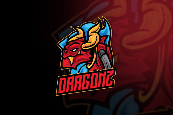 Dragonz Esport Logo Template