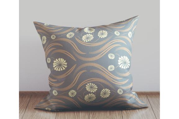 Folk Flowers Pattern Floral Print Ethnic Art